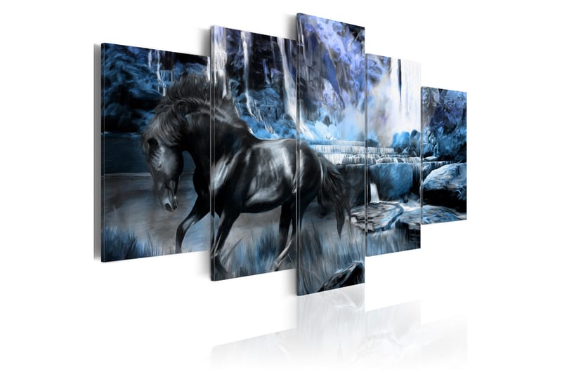 Tavla Azure Waterfall 200x100 - Artgeist sp. z o. o. - Inredning - Tavlor & konst - Canvastavlor