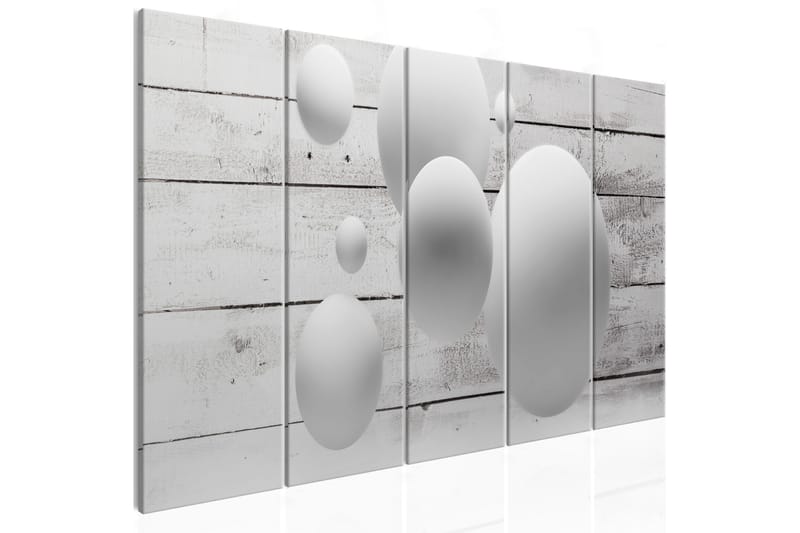 Tavla Balls And Boards 5 Parts Narrow 225x90 - Artgeist sp. z o. o. - Inredning - Tavlor & konst - Canvastavlor