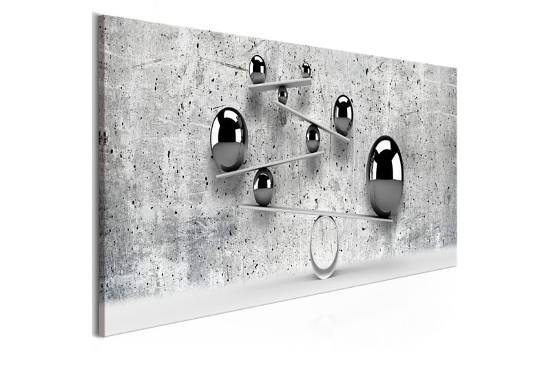 Tavla Balls And Concrete 1 Part Narrow 150x50 - Artgeist sp. z o. o. - Inredning - Tavlor & konst - Canvastavlor
