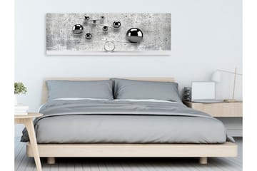Tavla Balls And Concrete 1 Part Narrow 135x45 - Artgeist sp. z o. o. - Inredning - Tavlor & konst - Canvastavlor