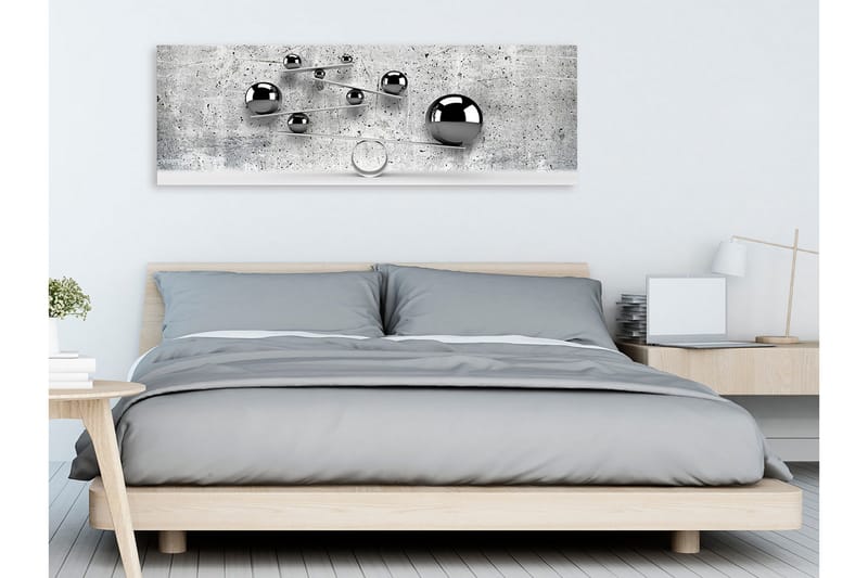 Tavla Balls And Concrete 1 Part Narrow 150x50 - Artgeist sp. z o. o. - Inredning - Tavlor & konst - Canvastavlor
