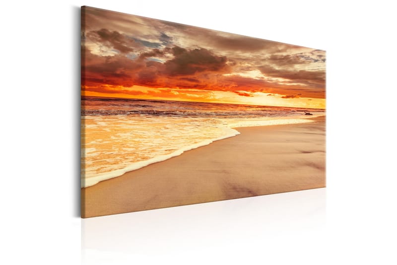 Tavla Beach Beatiful Sunset Ii 90x60 - Artgeist sp. z o. o. - Inredning - Tavlor & konst - Canvastavlor