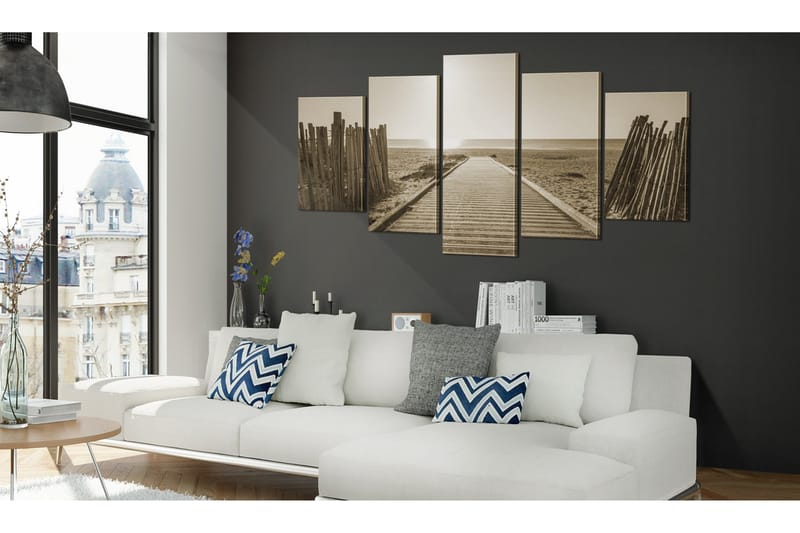 Tavla Beach Of Memories 200x100 - Artgeist sp. z o. o. - Inredning - Tavlor & konst - Canvastavlor
