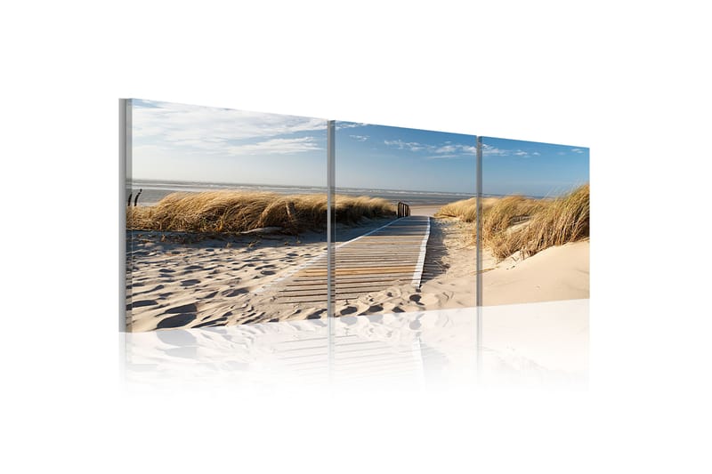 Tavla Beach Triptych 120x40 - Artgeist sp. z o. o. - Inredning - Tavlor & konst - Canvastavlor