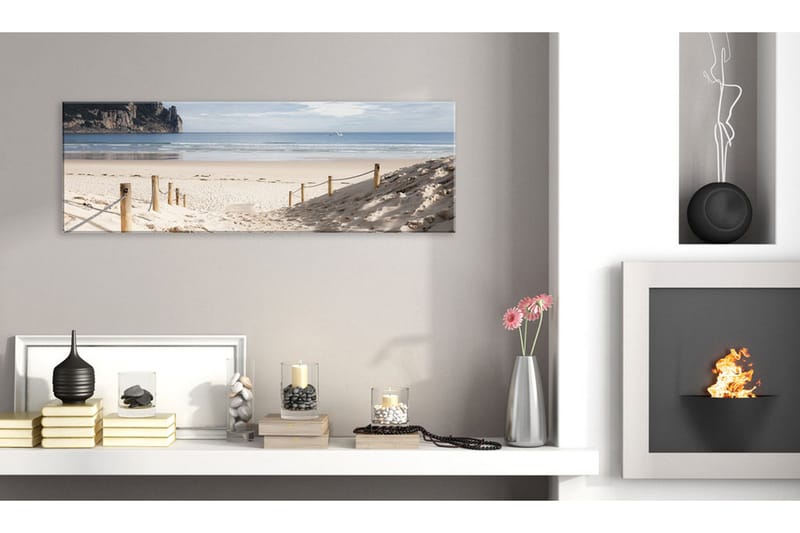 Tavla Beach Path 135x45 - Artgeist sp. z o. o. - Inredning - Tavlor & konst - Canvastavlor