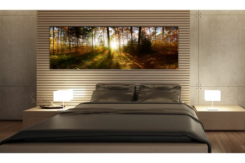 Tavla Beautiful Forest 135x45 - Artgeist sp. z o. o. - Inredning - Tavlor & konst - Canvastavlor