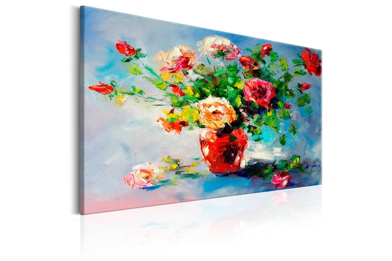 Tavla Beautiful Roses 90x60 - Artgeist sp. z o. o. - Inredning - Tavlor & konst - Canvastavlor