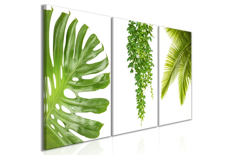 Tavla Beautiful Palm Trees 3 Parts 120x60, Artgeist sp. z o. o.