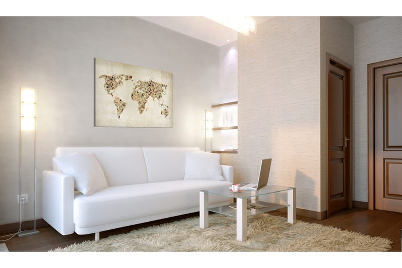 Tavla Beige nyanser av världen 120x80 - Artgeist sp. z o. o. - Inredning - Tavlor & konst - Canvastavlor