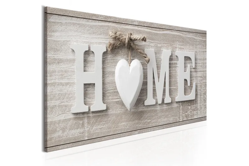 Tavla Beloved Home 135x45 - Artgeist sp. z o. o. - Inredning - Tavlor & konst - Canvastavlor