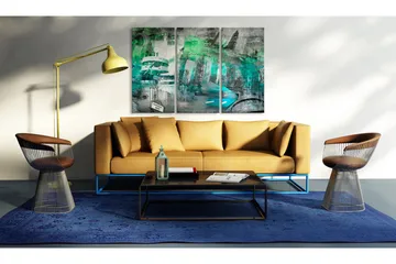 Tavla Berlin Arkitektur Grön 120x80 - Artgeist sp. z o. o. - Inredning - Tavlor & konst - Canvastavlor
