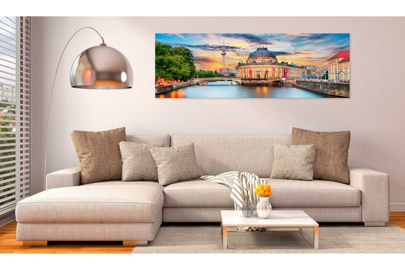 Tavla Berlin: Museum Island 150x50 cm - Inredning - Tavlor & konst - Canvastavlor