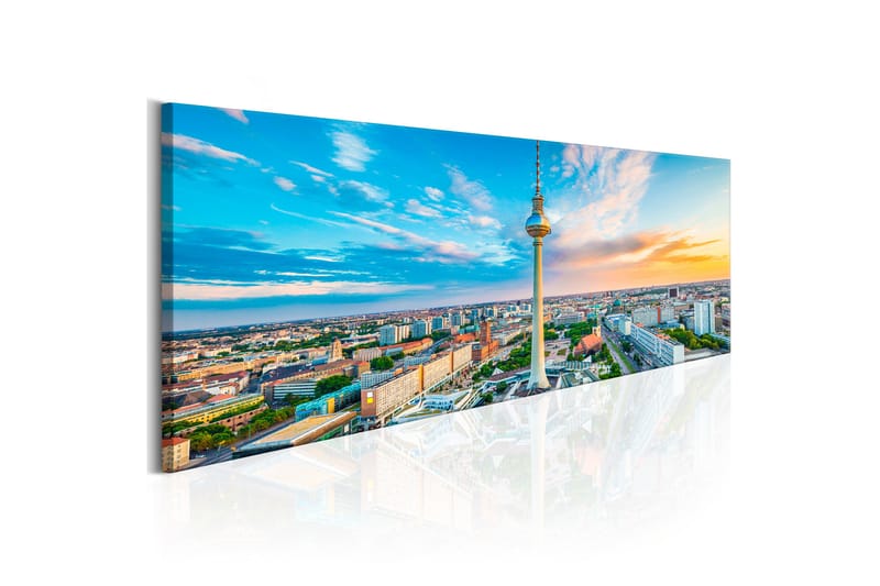 Tavla Berliner Fernsehturm, Germany 150x50 - Artgeist sp. z o. o. - Inredning - Tavlor & konst - Canvastavlor