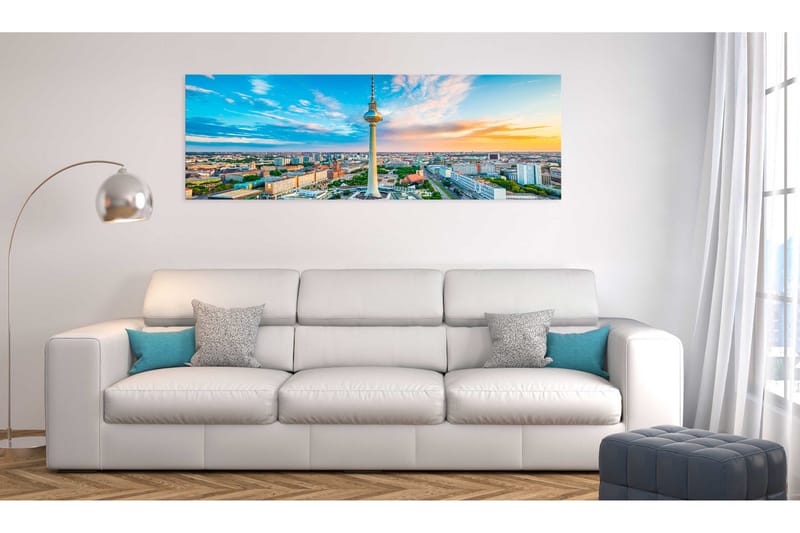 Tavla Berliner Fernsehturm Germany 150x50 cm - Inredning - Tavlor & konst - Canvastavlor