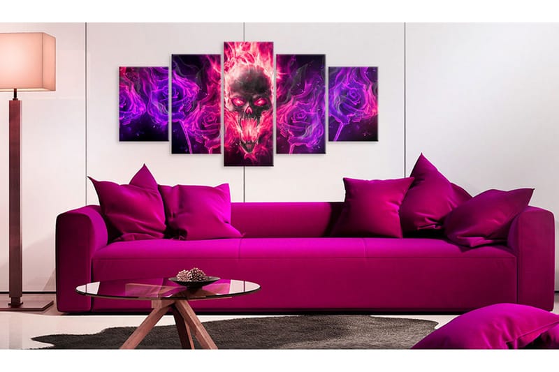 Tavla Berry Flames 100x50 - Artgeist sp. z o. o. - Inredning - Tavlor & konst - Canvastavlor
