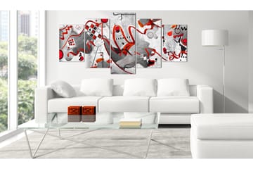 Tavla Between Waves 5 Parts Wide 100x50 - Artgeist sp. z o. o. - Inredning - Tavlor & konst - Canvastavlor