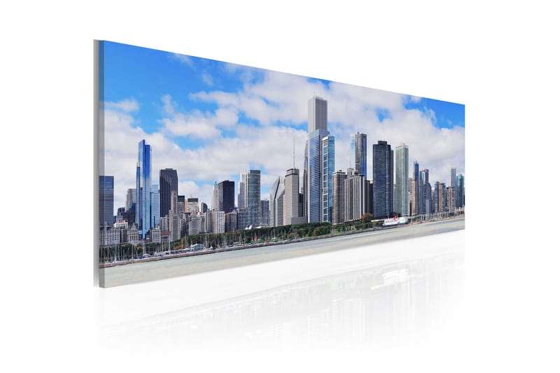 Tavla Big City Big Hopes 120x40 - Artgeist sp. z o. o. - Inredning - Tavlor & konst - Canvastavlor