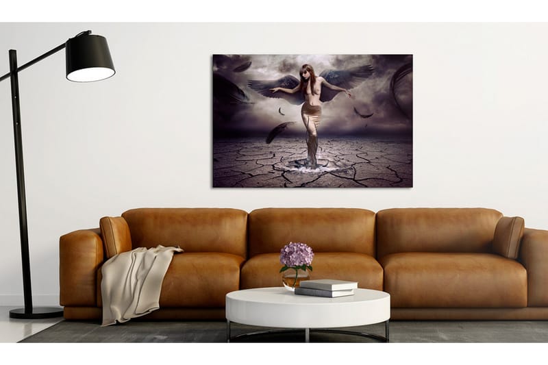 Tavla Black angel 120x80 - Artgeist sp. z o. o. - Inredning - Tavlor & konst - Canvastavlor