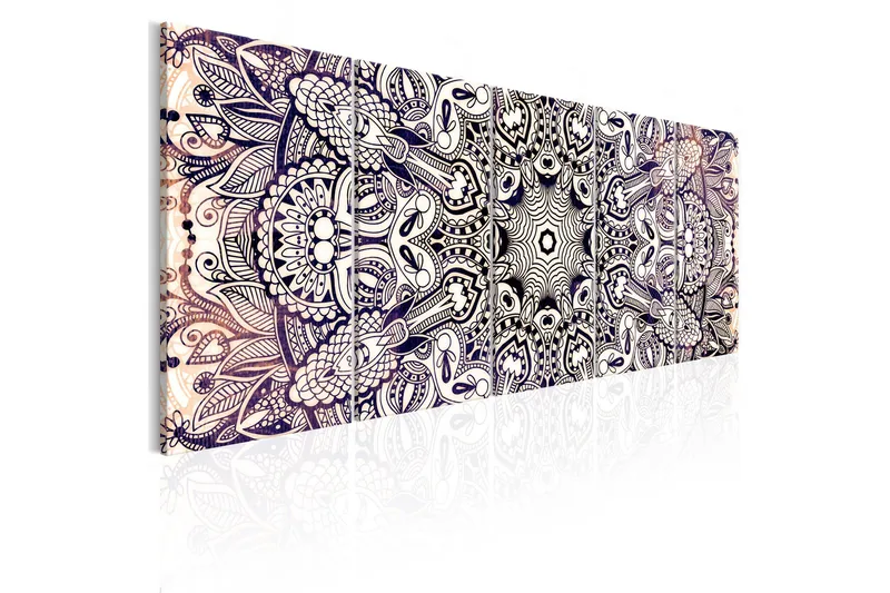 Tavla Black-White Hypnosis 200x80 - Artgeist sp. z o. o. - Inredning - Tavlor & konst - Canvastavlor