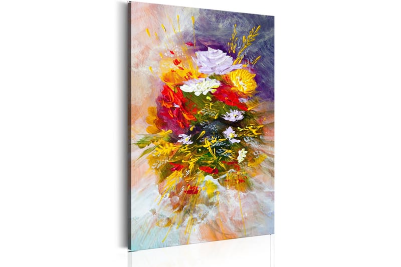 Tavla Blommor i augusti 60x90 - Artgeist sp. z o. o. - Inredning - Tavlor & konst - Canvastavlor