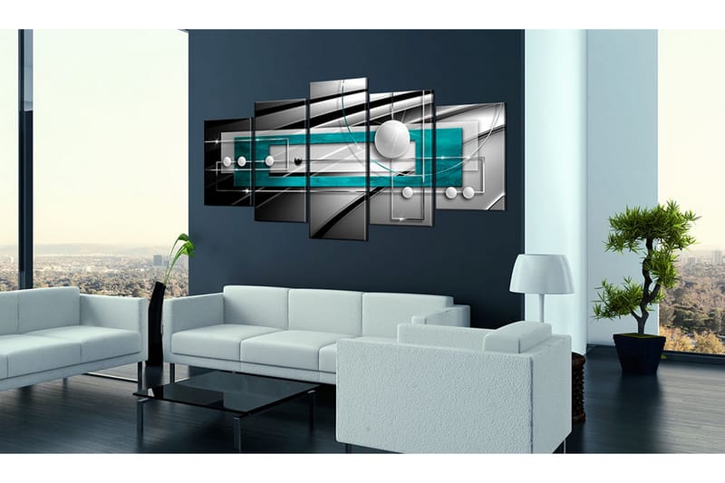 Tavla Blue Balance 200x100 - Artgeist sp. z o. o. - Inredning - Tavlor & konst - Canvastavlor