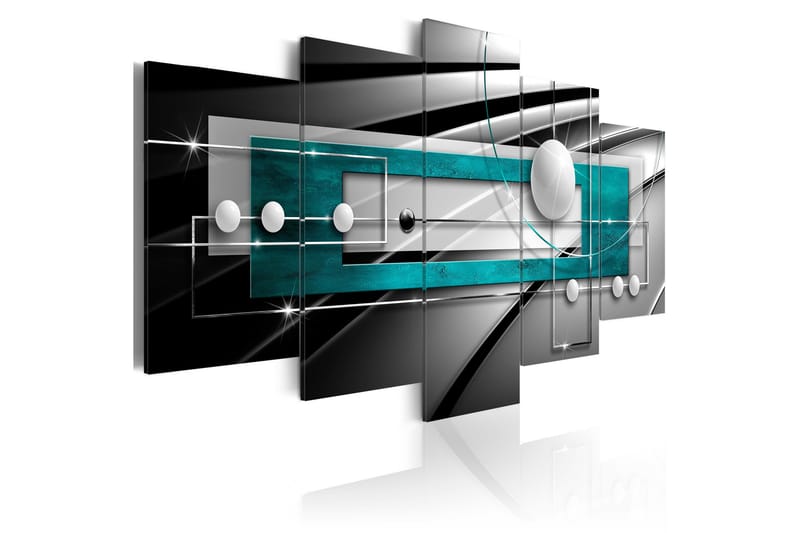 Tavla Blue Balance 200x100 - Artgeist sp. z o. o. - Inredning - Tavlor & konst - Canvastavlor