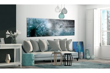Tavla Blue Dandelion 150x50 - Artgeist sp. z o. o. - Inredning - Tavlor & konst - Canvastavlor