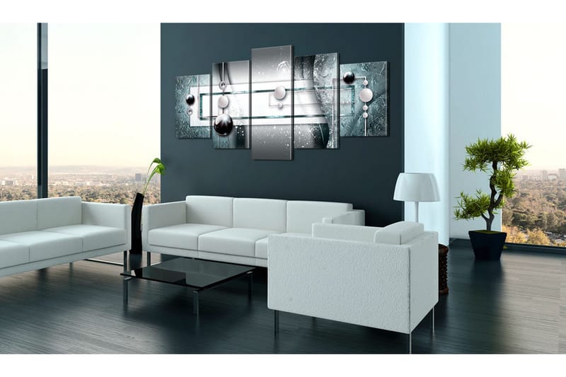 Tavla Blue Harmony 200x100 - Artgeist sp. z o. o. - Inredning - Tavlor & konst - Canvastavlor