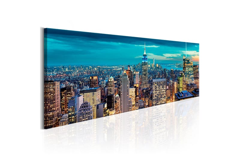 Tavla Blue Metropolis 135x45, Artgeist sp. z o. o.