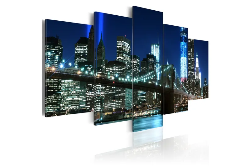 Tavla Blue Nyc 100x50, Artgeist sp. z o. o.