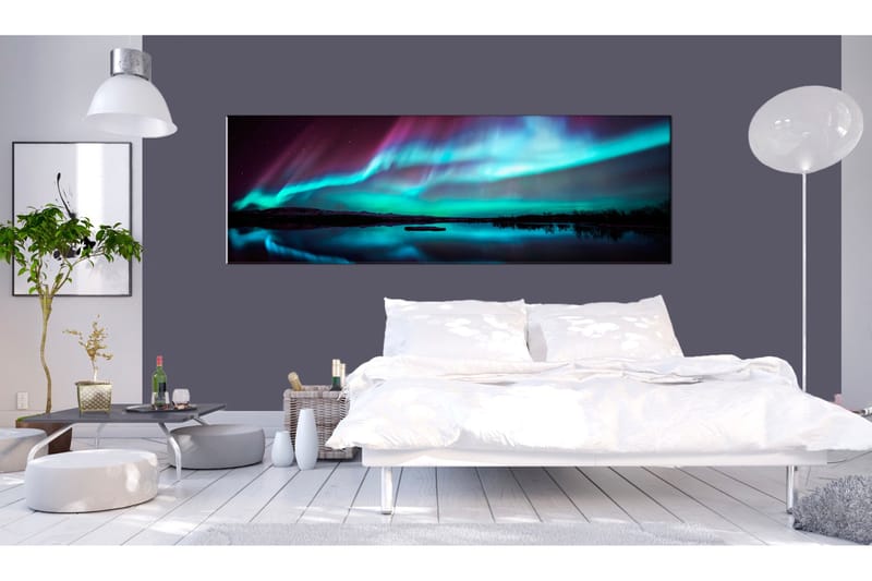 Tavla Blue Ribbons 120x40 - Artgeist sp. z o. o. - Inredning - Tavlor & konst - Canvastavlor