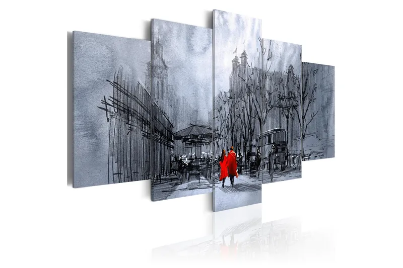 Tavla Blue Walk 200x100 - Artgeist sp. z o. o. - Inredning - Tavlor & konst - Canvastavlor