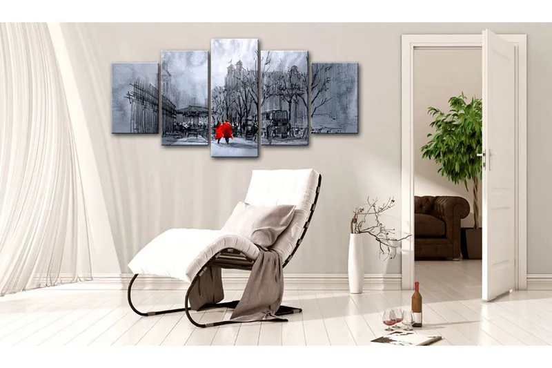 Tavla Blue Walk 200x100 - Artgeist sp. z o. o. - Inredning - Tavlor & konst - Canvastavlor