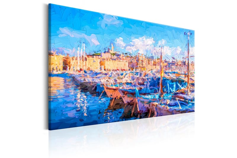 Tavla Blue Port 90x60 - Artgeist sp. z o. o. - Inredning - Tavlor & konst - Canvastavlor