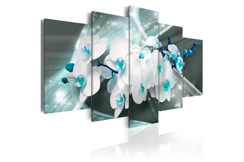 Tavla Blue Poetry 100x50 - Artgeist sp. z o. o. - Inredning - Tavlor & konst - Canvastavlor