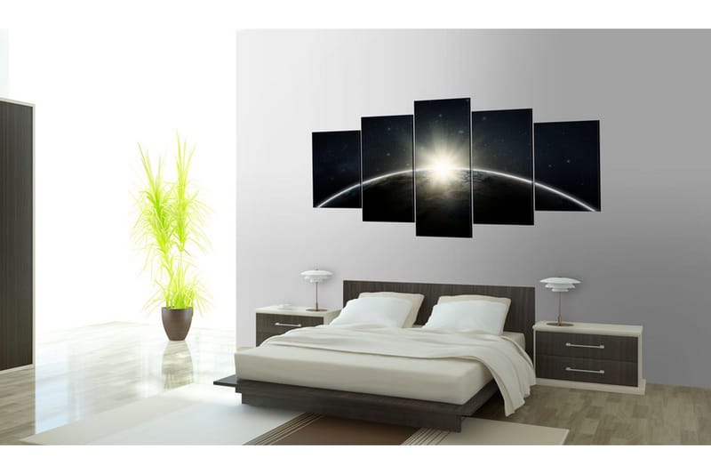 Tavla Blue Planet Earth 100x50 - Artgeist sp. z o. o. - Inredning - Tavlor & konst - Canvastavlor