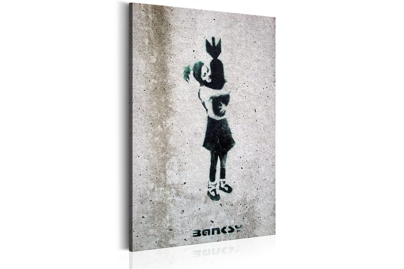 Tavla Bomb Hugger By Banksy 40x60 - Artgeist sp. z o. o. - Inredning - Tavlor & konst - Canvastavlor