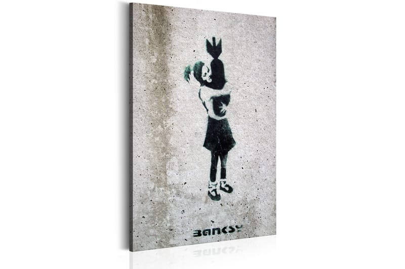 Tavla Bomb Hugger By Banksy 60x90