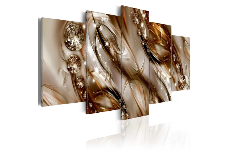 Tavla Brown Tide 200x100, Artgeist sp. z o. o.