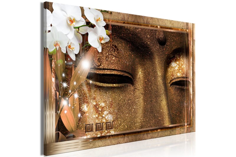 Tavla Buddha's Eyes (1 Part) Wide 120x80 - Artgeist sp. z o. o. - Inredning - Tavlor & konst - Canvastavlor