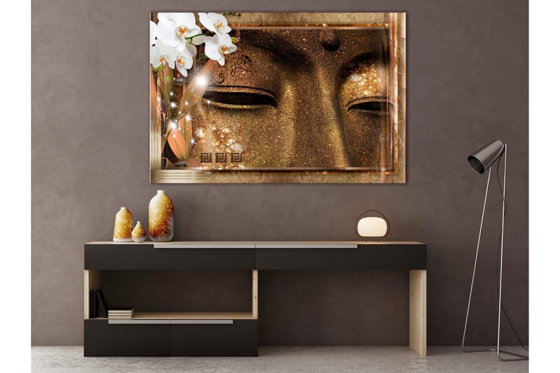 Tavla Buddha's Eyes (1 Part) Wide 120x80, Artgeist sp. z o. o.