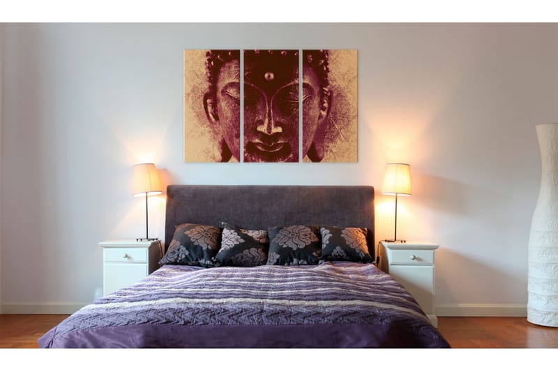 Tavla Buddha face 90x60 - Artgeist sp. z o. o. - Inredning - Tavlor & konst - Canvastavlor