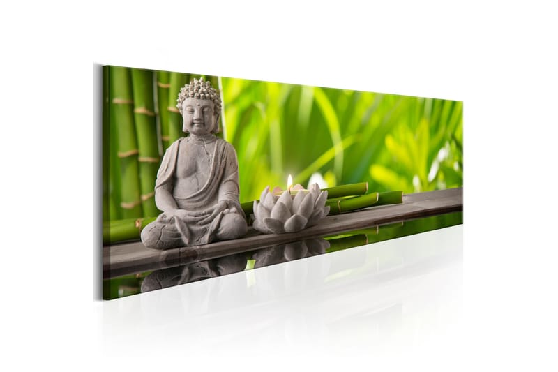 Tavla Buddha Meditation 150x50 - Artgeist sp. z o. o. - Canvastavlor