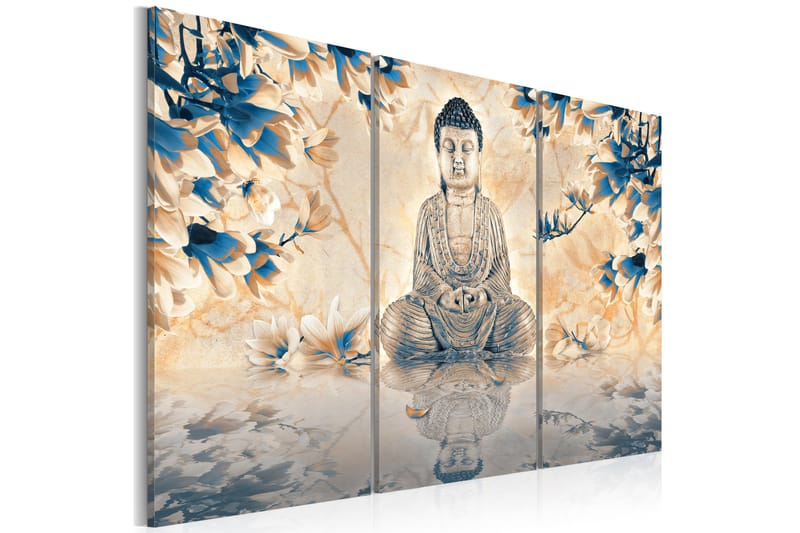Tavla Buddhistiska ritual 90x60 - Artgeist sp. z o. o. - Inredning - Tavlor & konst - Canvastavlor