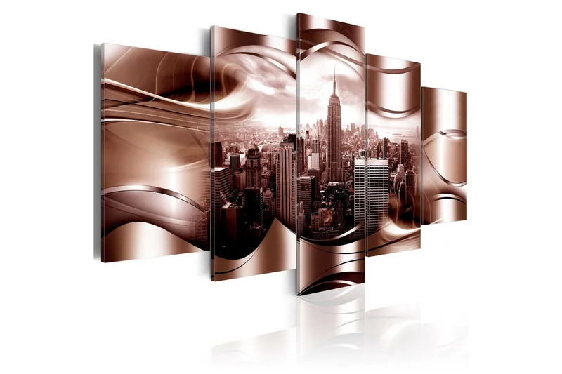 Tavla Burgundy New York 200x100, Artgeist sp. z o. o.