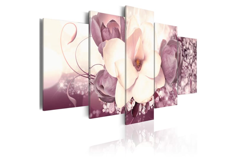 Tavla Burgundy Princess 100x50 - Artgeist sp. z o. o. - Inredning - Tavlor & konst - Canvastavlor