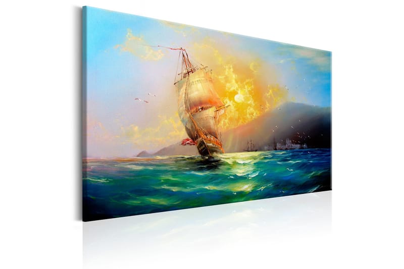 Tavla Burning Sky 120x80 - Inredning - Tavlor & konst - Canvastavlor