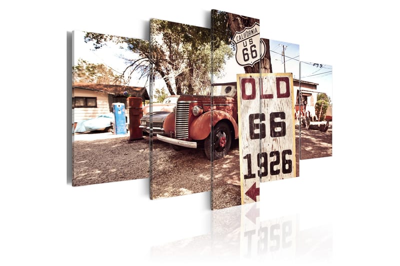 Tavla California Vintage Style 100x50, Artgeist sp. z o. o.