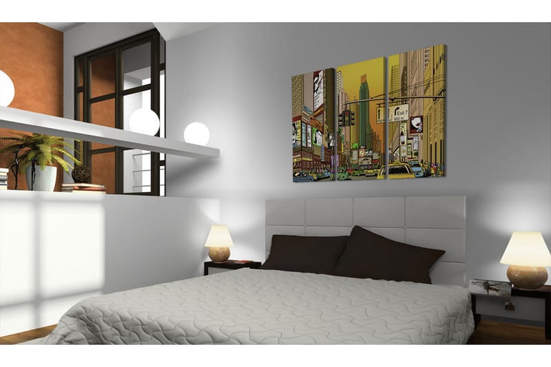 Tavla Cartoon Nyc 60x40 - Artgeist sp. z o. o. - Inredning - Tavlor & konst - Canvastavlor