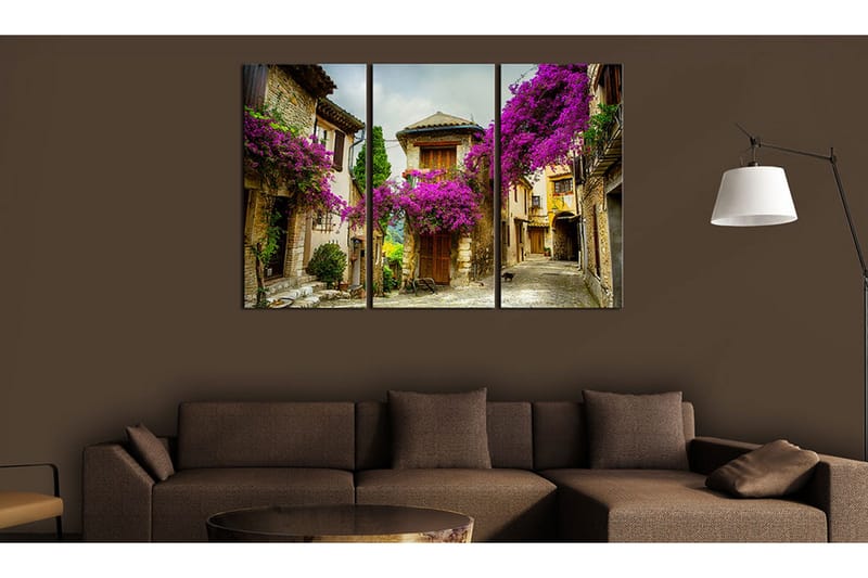 Tavla Charming Alley 90x60 - Artgeist sp. z o. o. - Inredning - Tavlor & konst - Canvastavlor